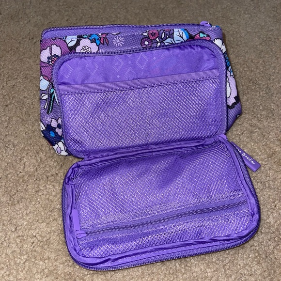 Vera Bradley Bags Nwt Lighten Up Compact Organizer Enchanted Garden
